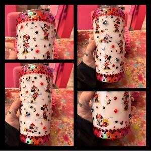 Minnie Mouse Tumbler with Rhinestones 20oz